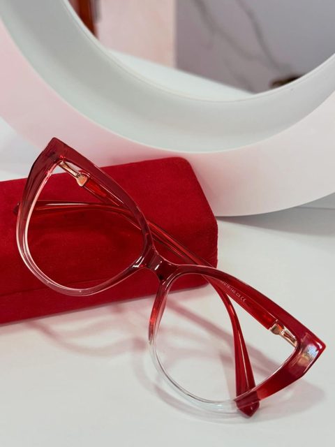 Aro cat-eye rojo Victoria Eyewear VE-113