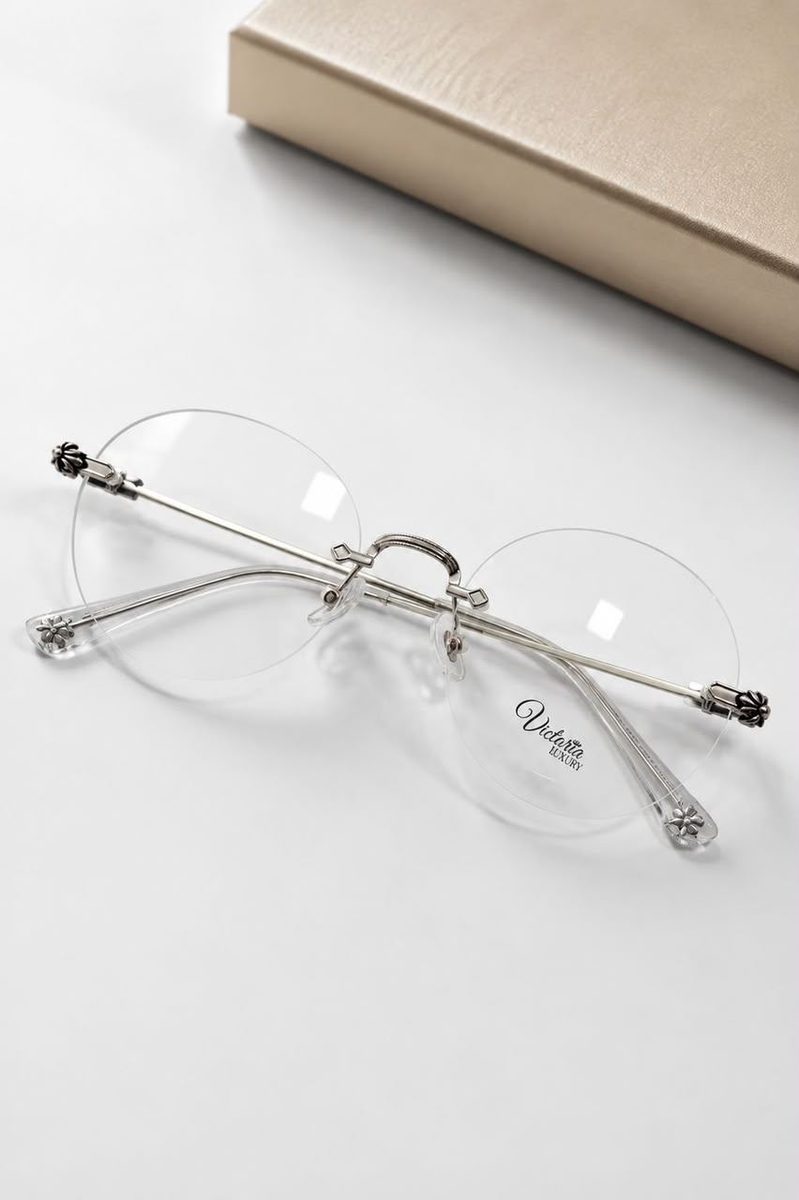 Aro al aire plateado Victoria Luxury — Ref. VL-205